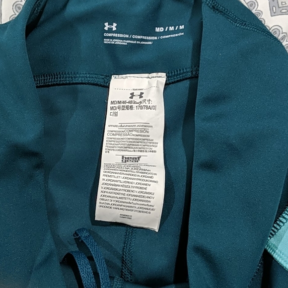 NWOT Under Armour HeatGear Compression Leggings - Picture 2 of 7